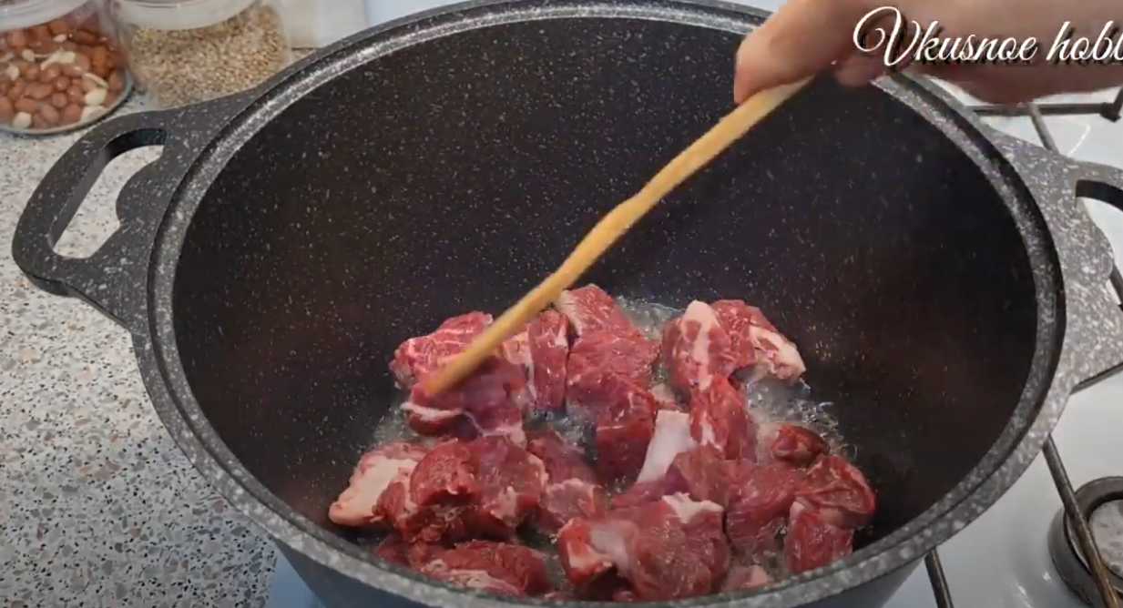 Dymlyama ouzbek - Étape 2