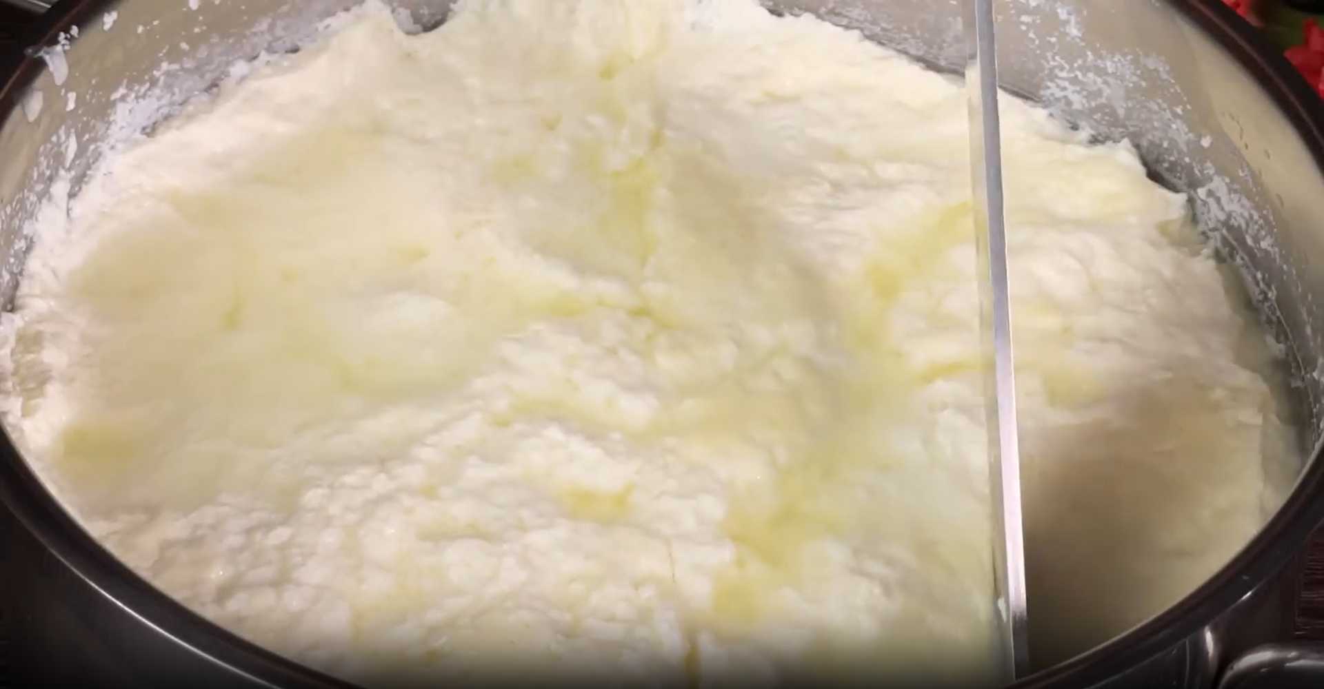 Fromage aux œufs maison - Étape 6