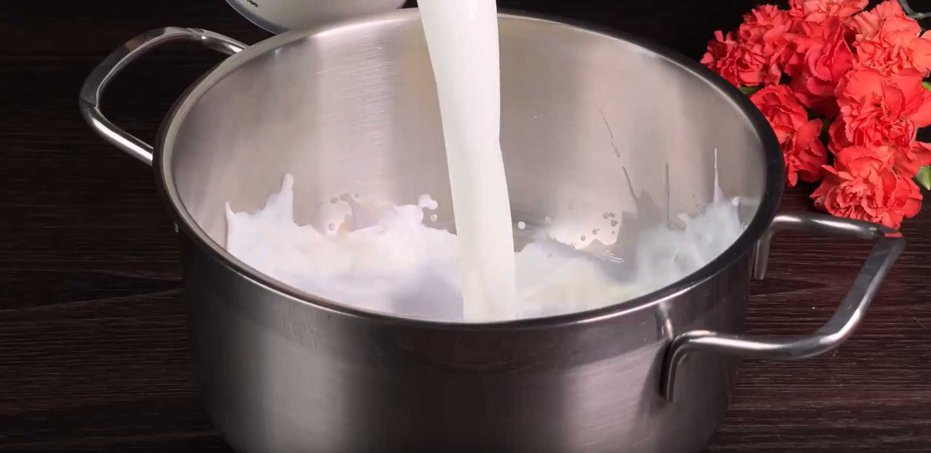 Fromage aux œufs maison - Étape 1