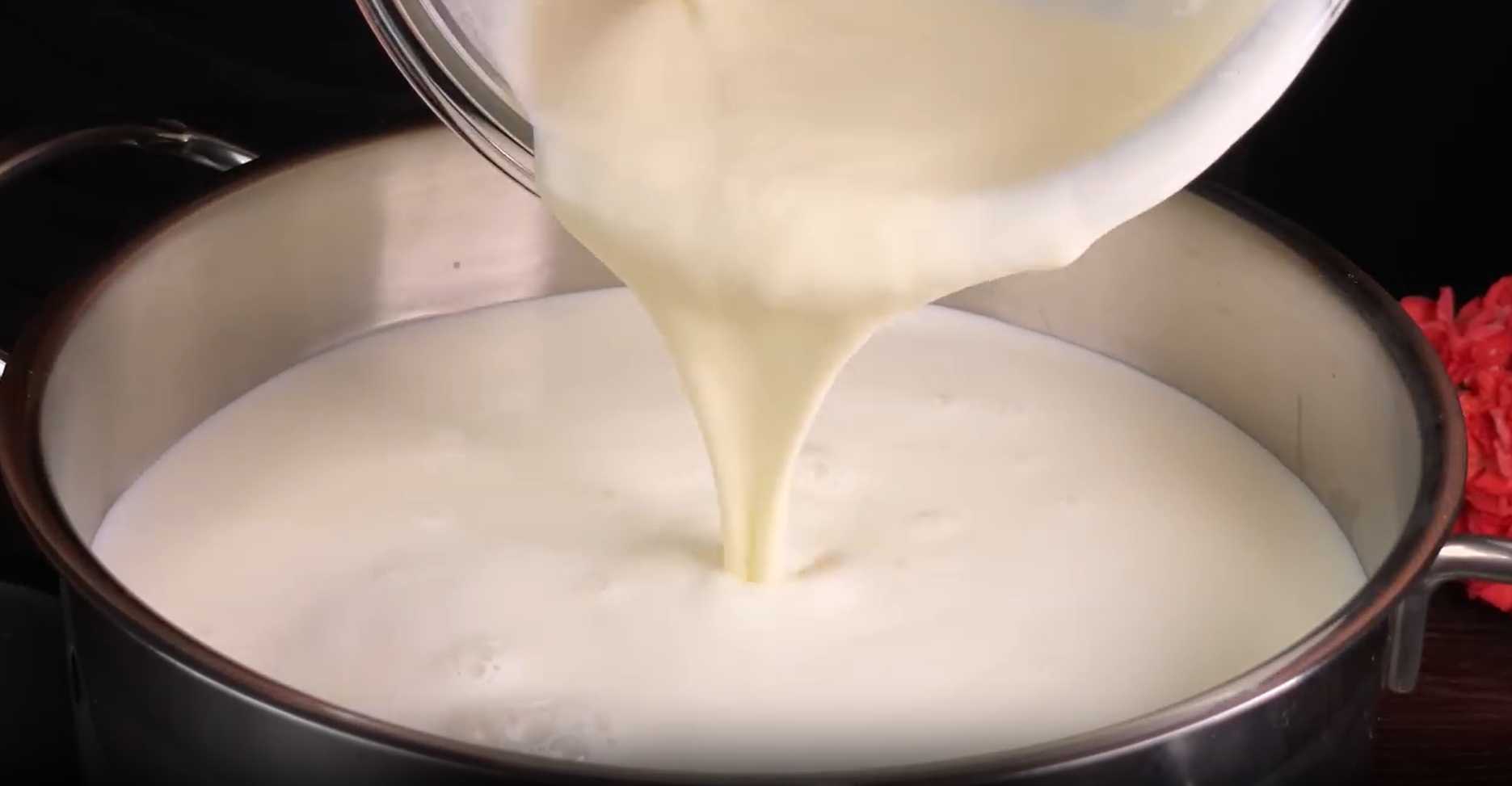 Fromage aux œufs maison - Étape 4