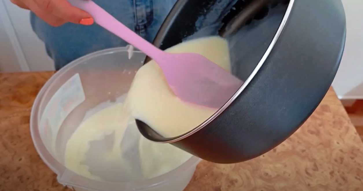 Glace maison aux abricots - Étape 4