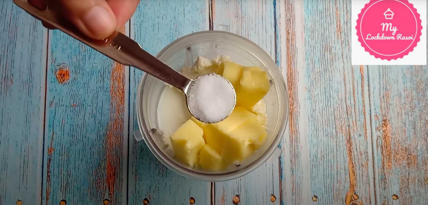 Fromage fondu maison - Étape 11