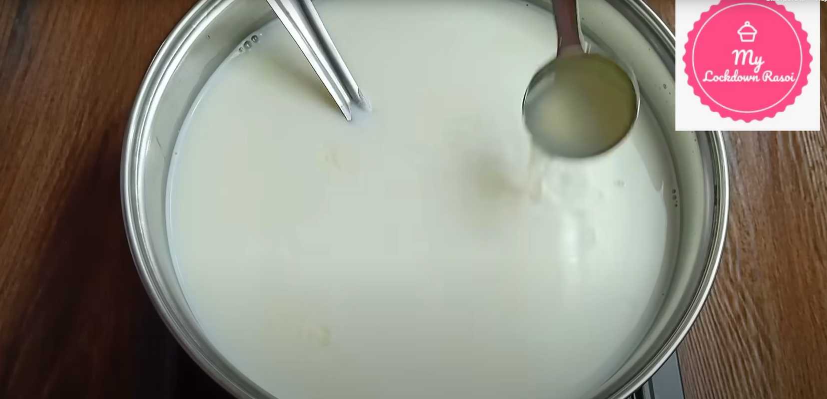 Fromage fondu maison - Étape 3