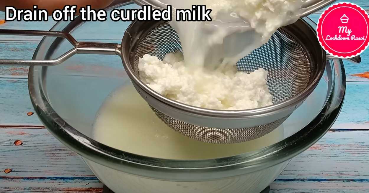 Fromage à la crème maison - Étape 3