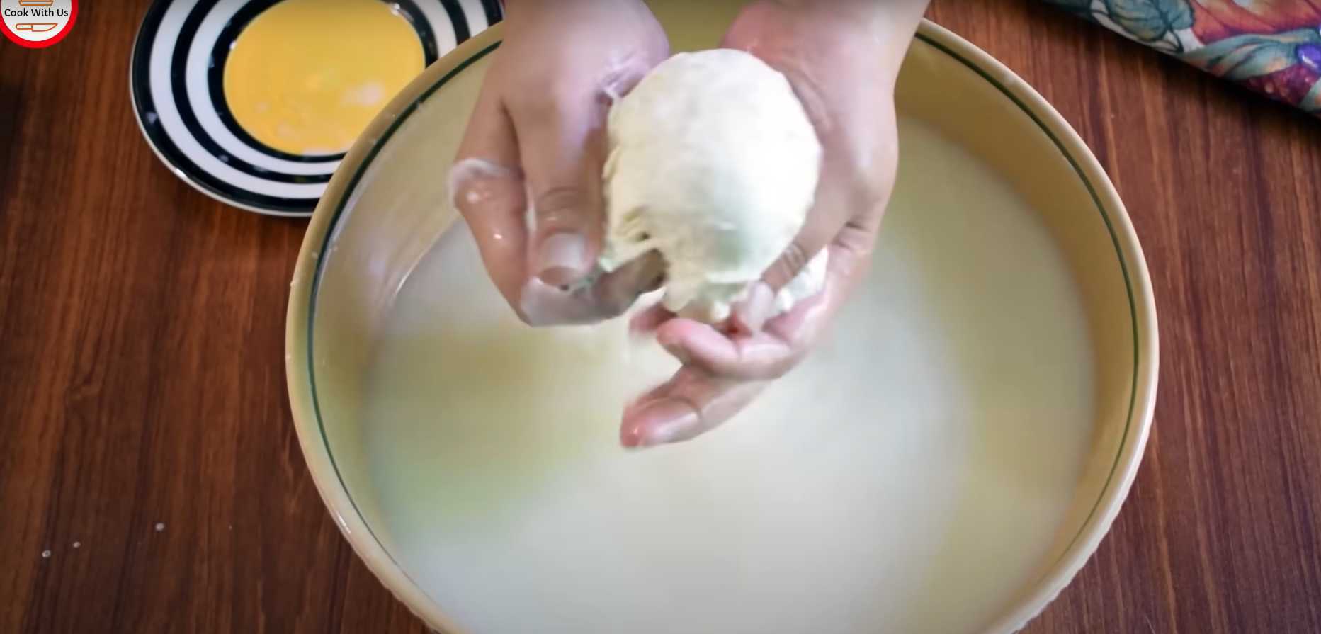 Mozzarella maison - Étape 6