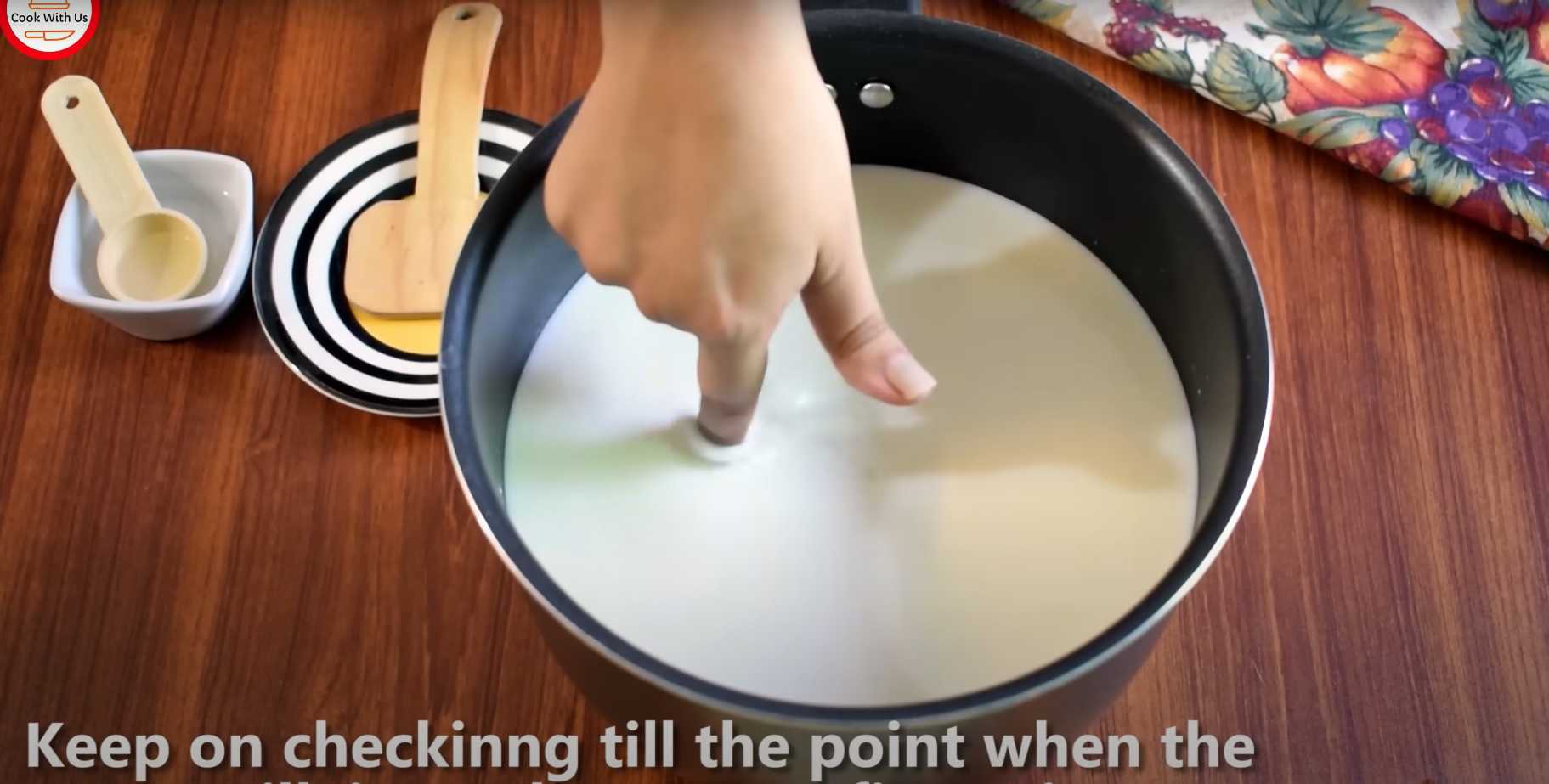 Mozzarella maison - Étape 2