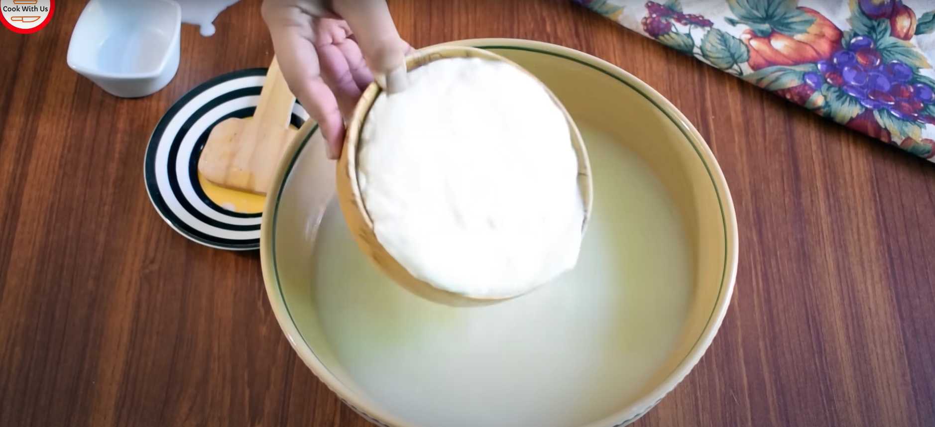 Mozzarella maison - Étape 5