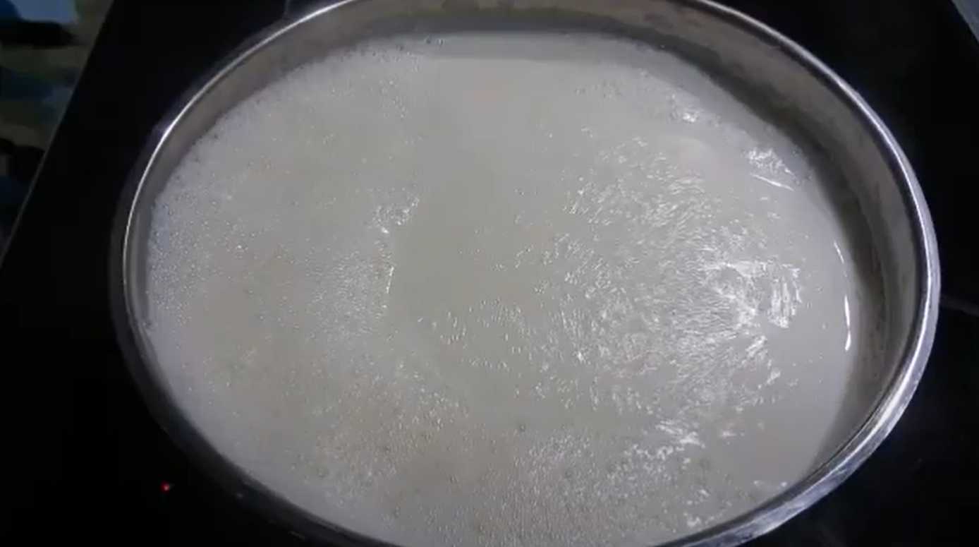 Fromage paneer maison - Étape 2