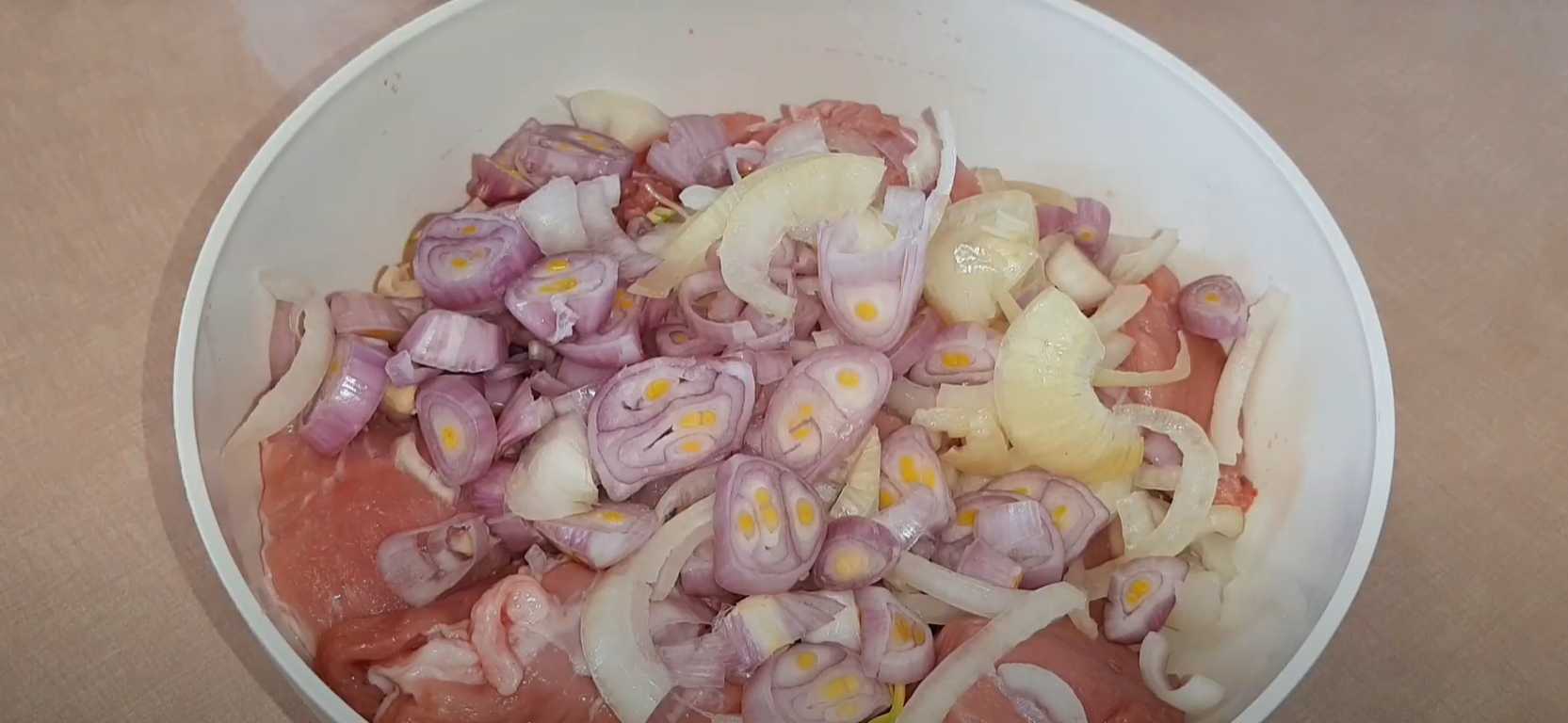 Brochettes de porc au four, saveur fumée - Étape 2