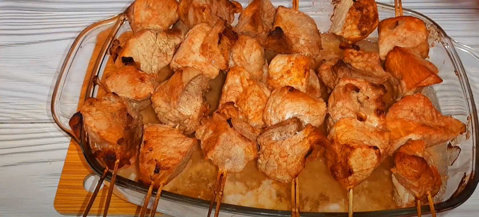 Brochettes de porc au four, saveur fumée - Étape 10