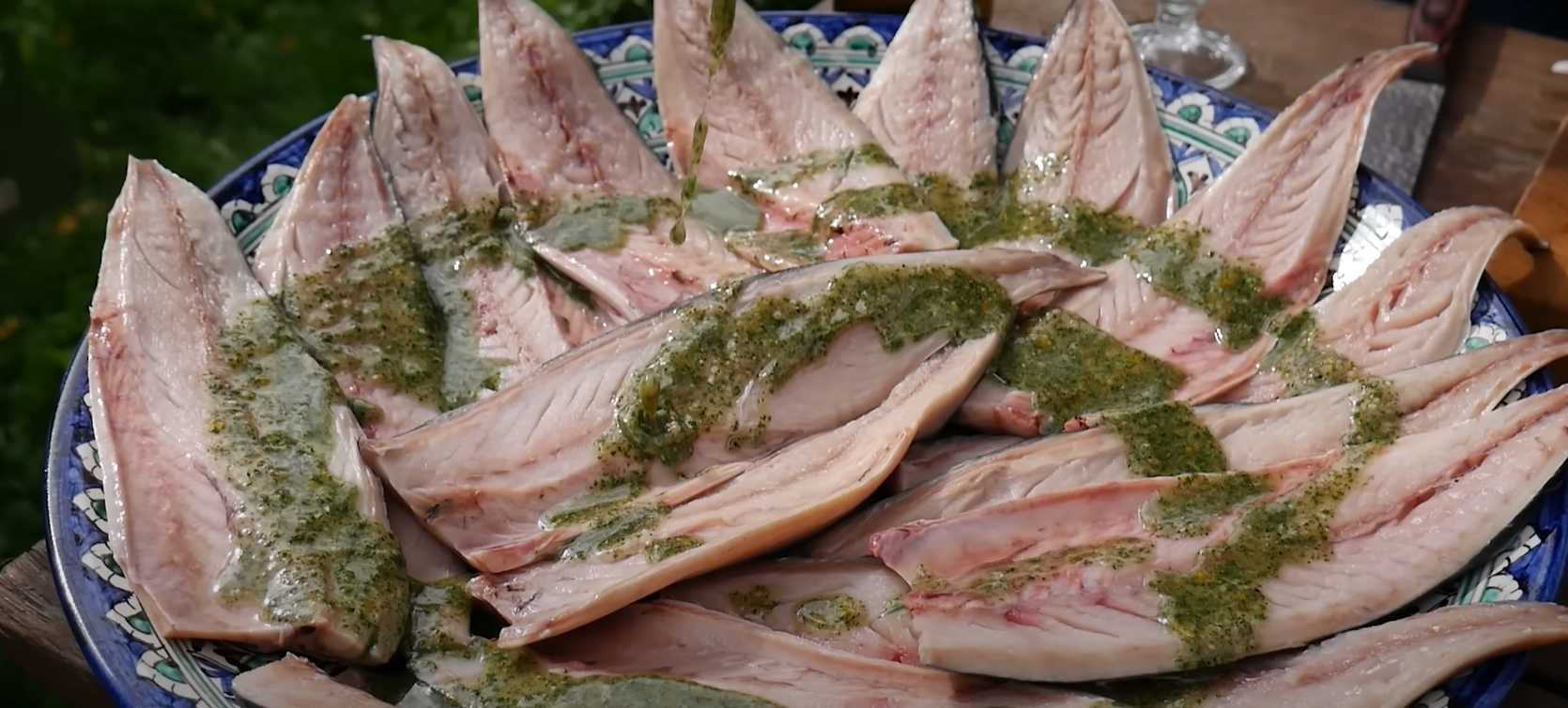 Brochettes de maquereau grillé avec amuse-bouche épicé - Étape 4