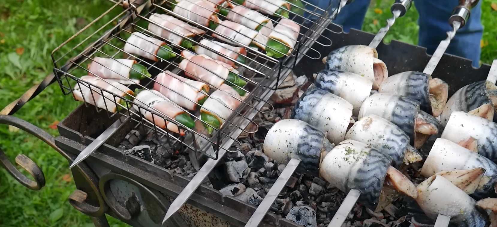 Brochettes de maquereau grillé avec apéritif épicé - Étape 10