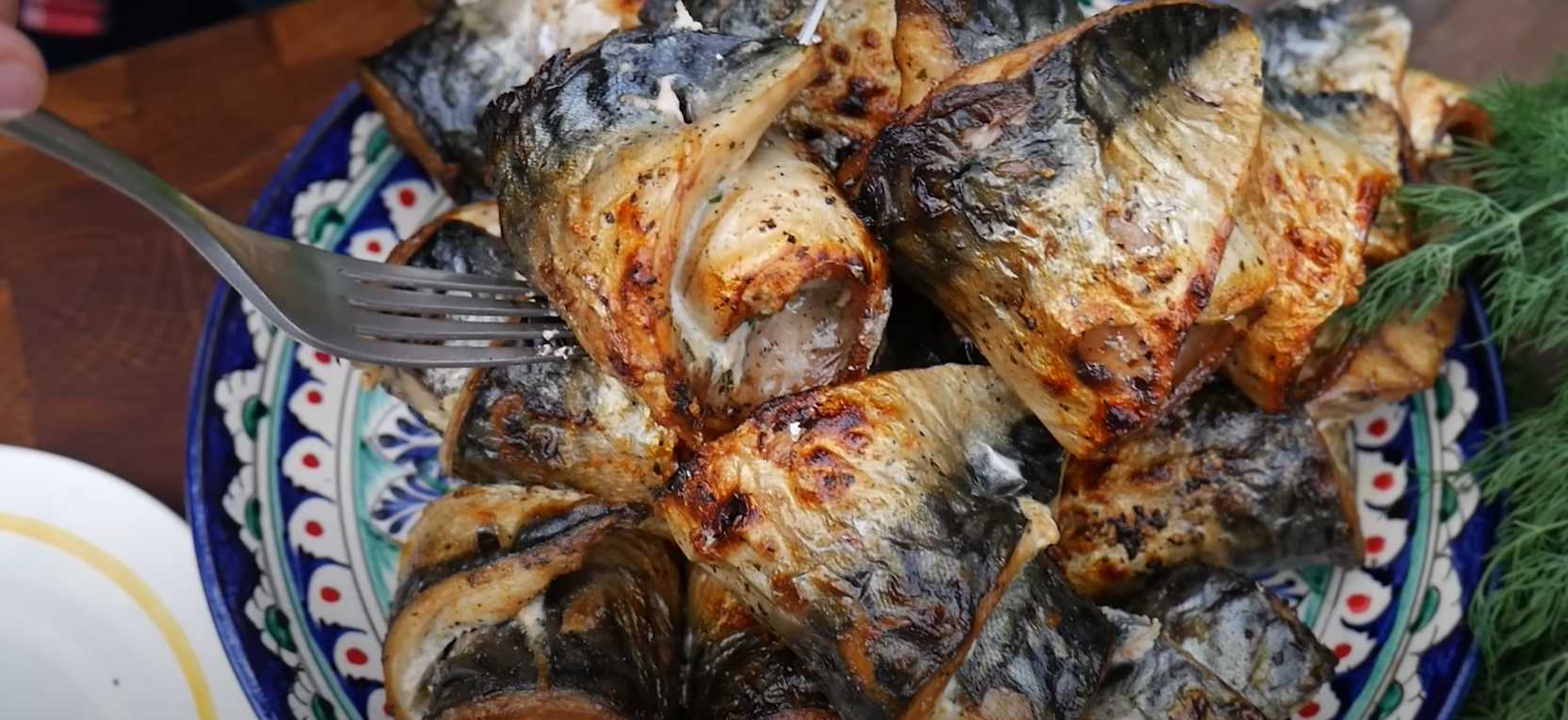 Brochettes de maquereau grillé avec apéritif épicé - Étape 11