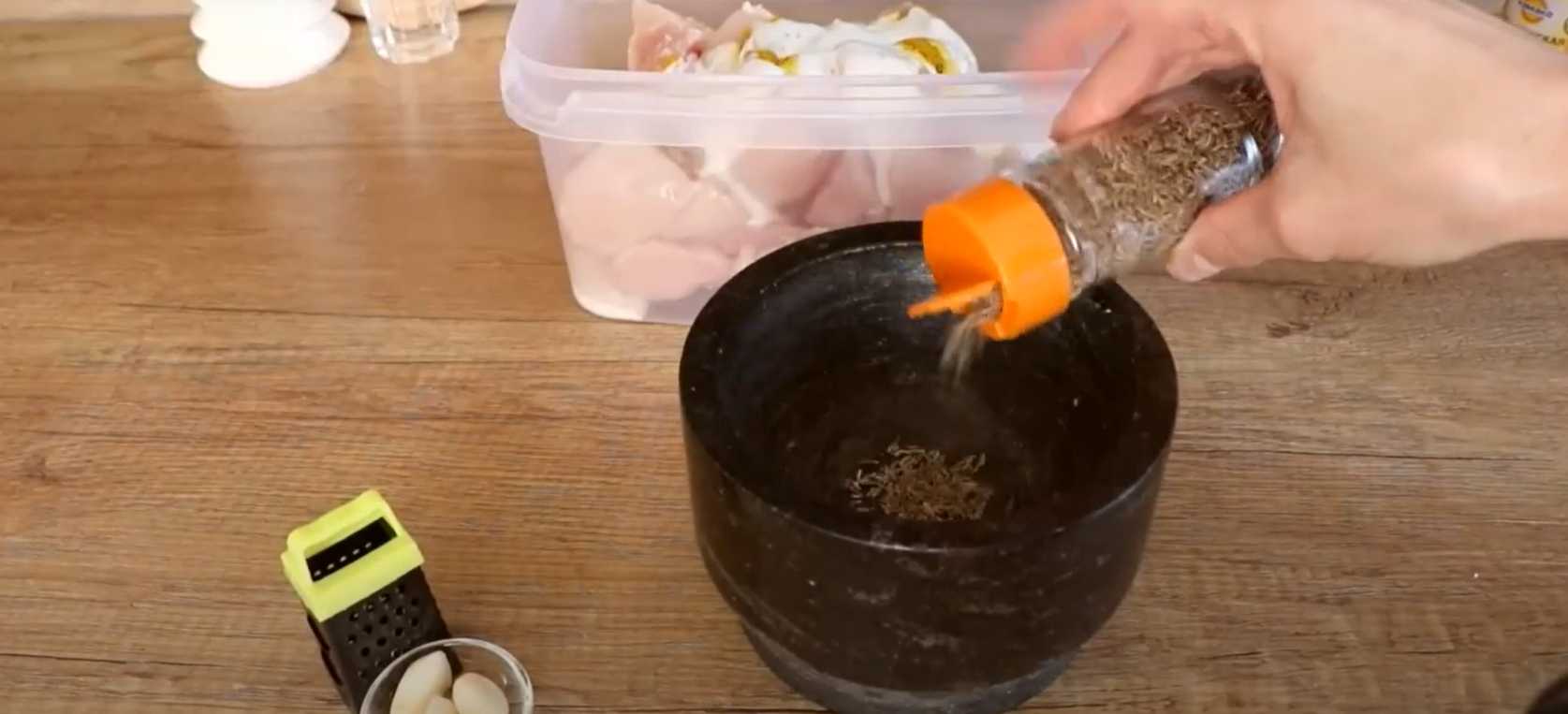 Brochettes de poulet au kéfir - Étape 3