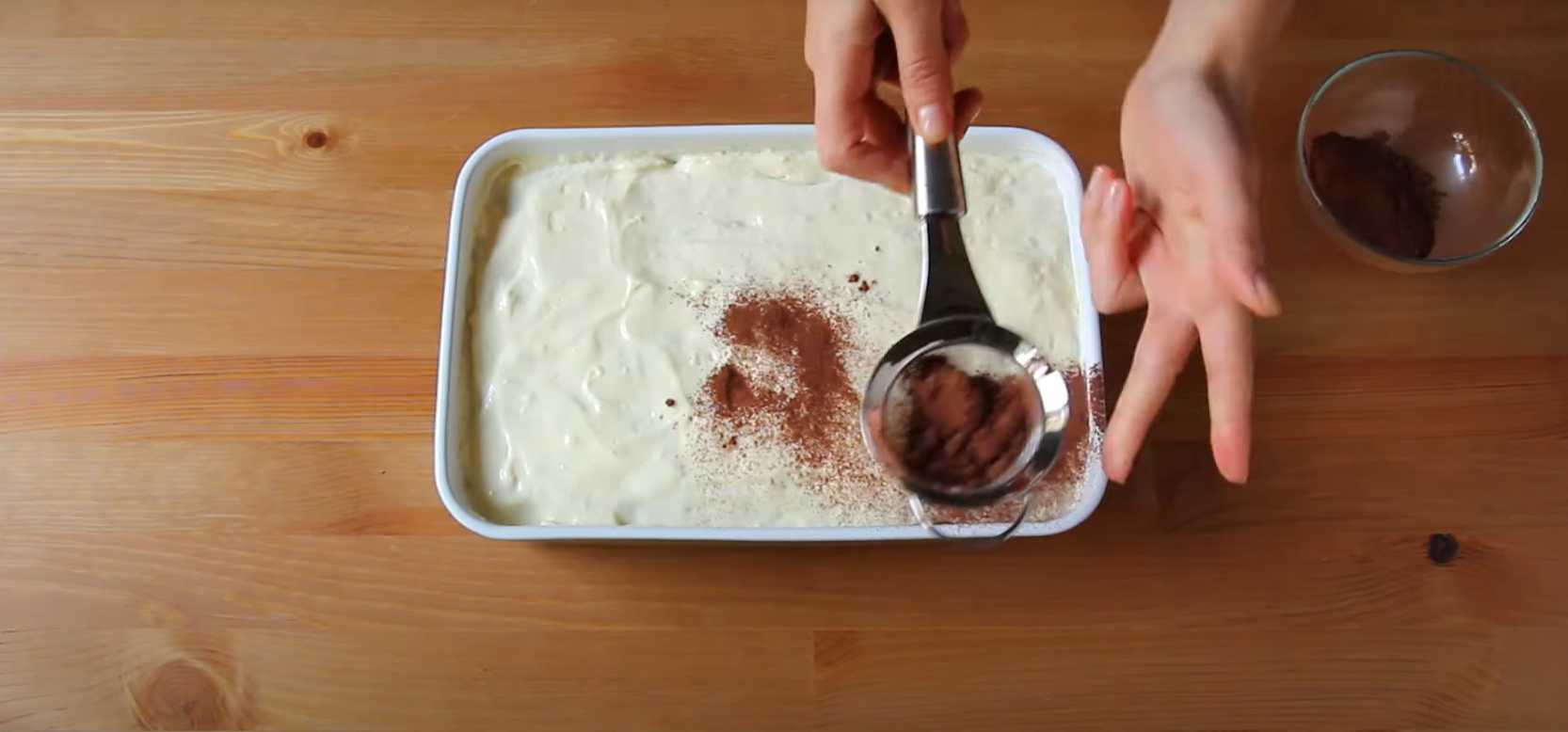 Tiramisu au mascarpone et aux biscuits Savoiardi - Étape 10