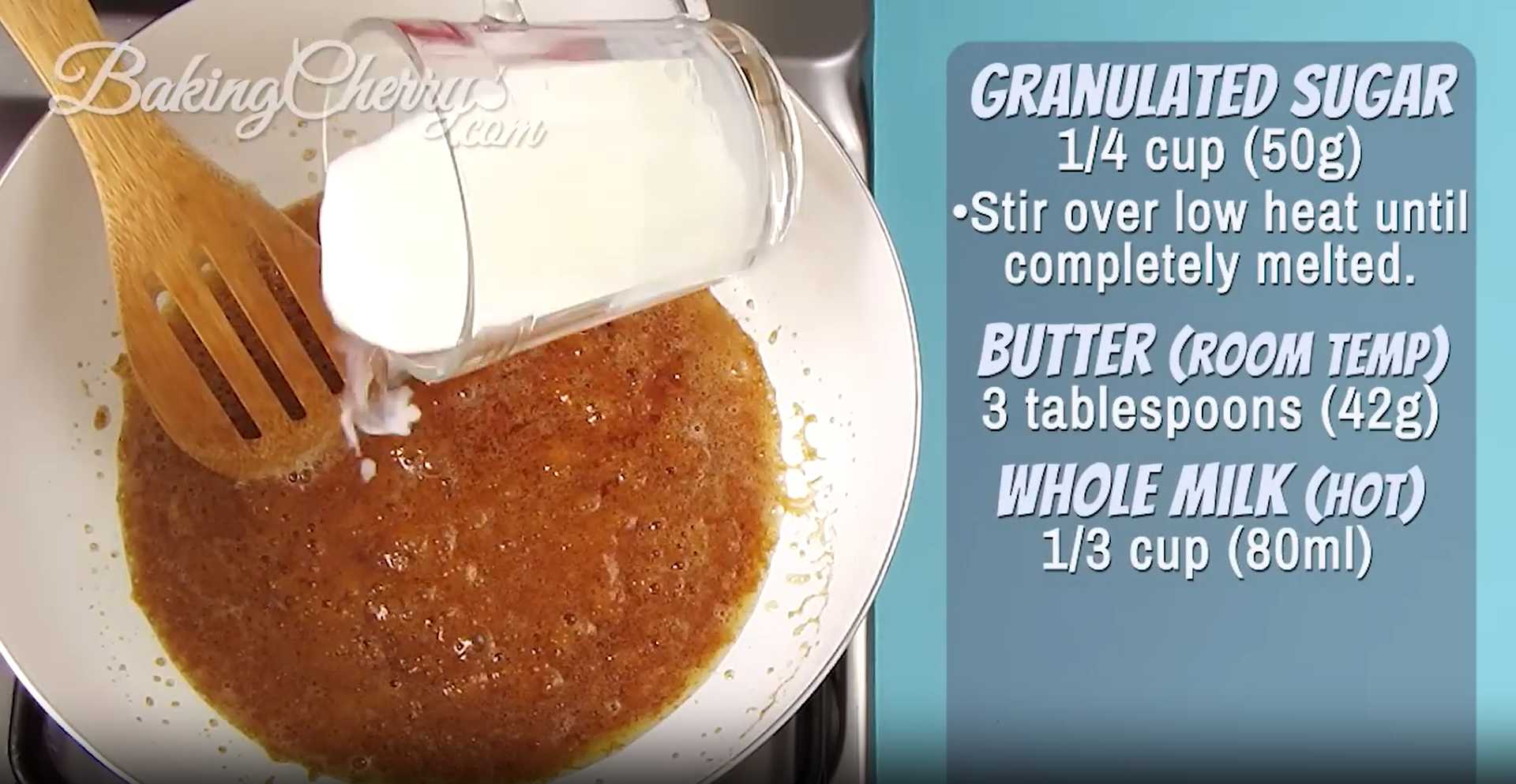 Dulce de Leche - Étape 3