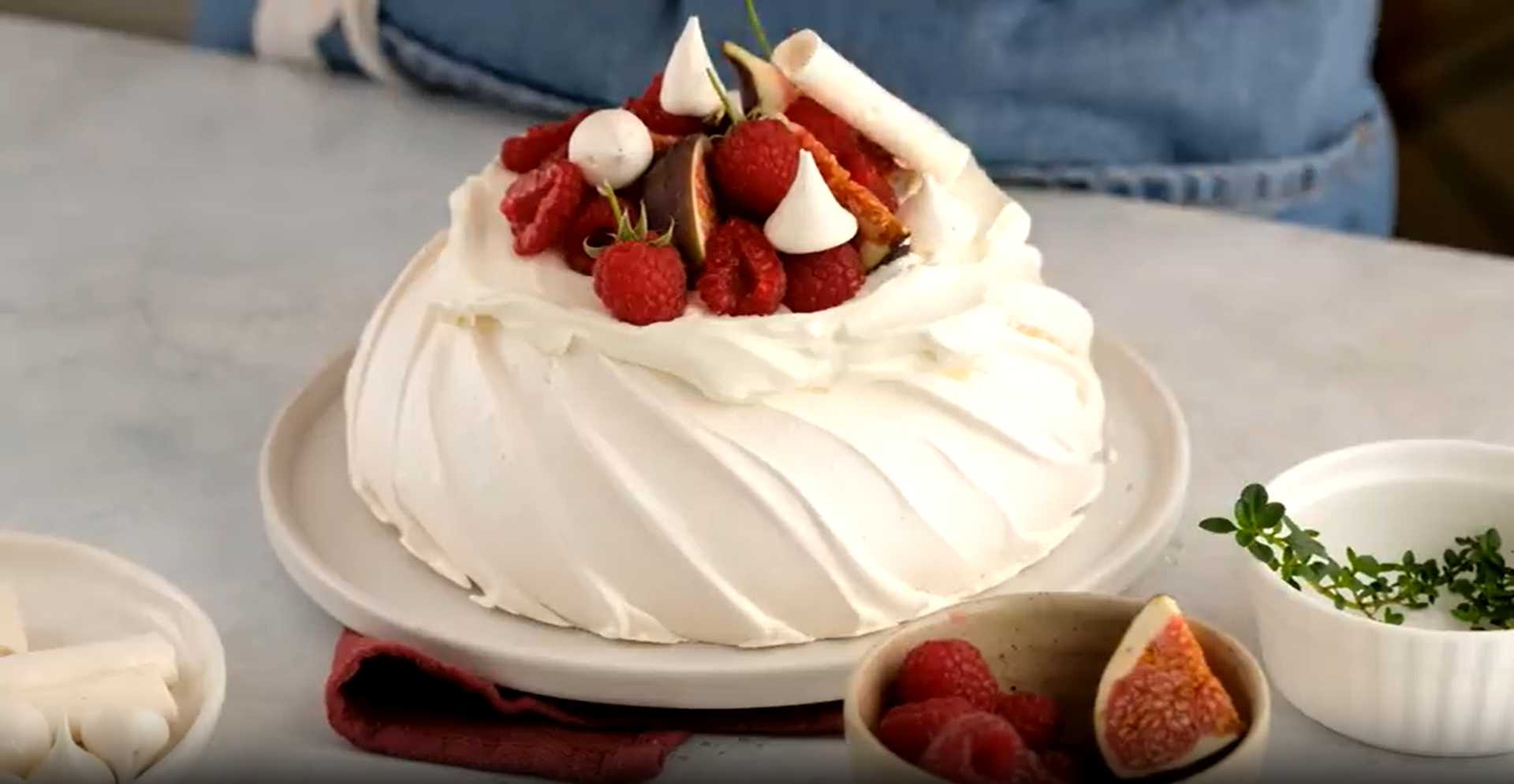 Gâteau Pavlova - Étape 11