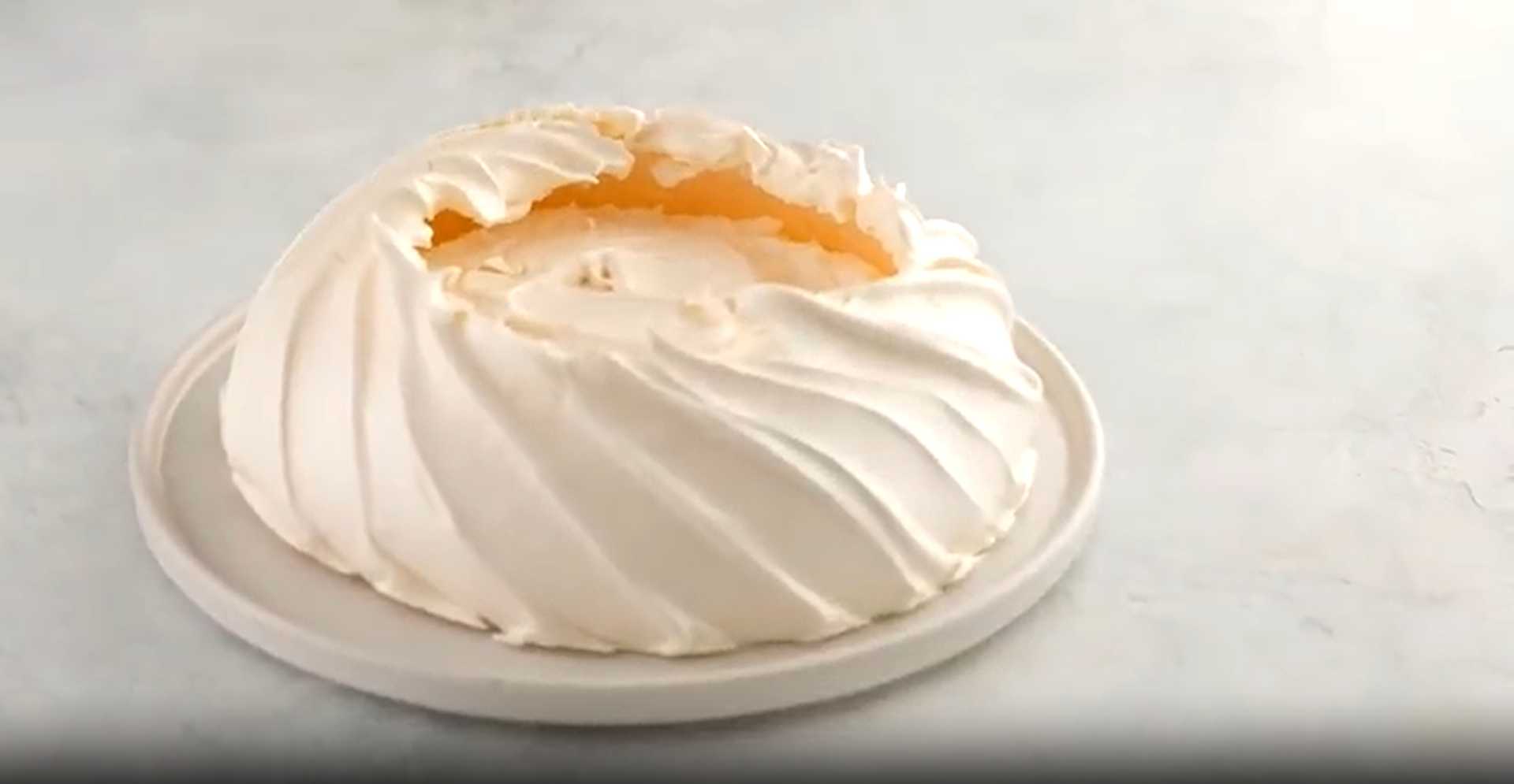 Gâteau Pavlova - Étape 8