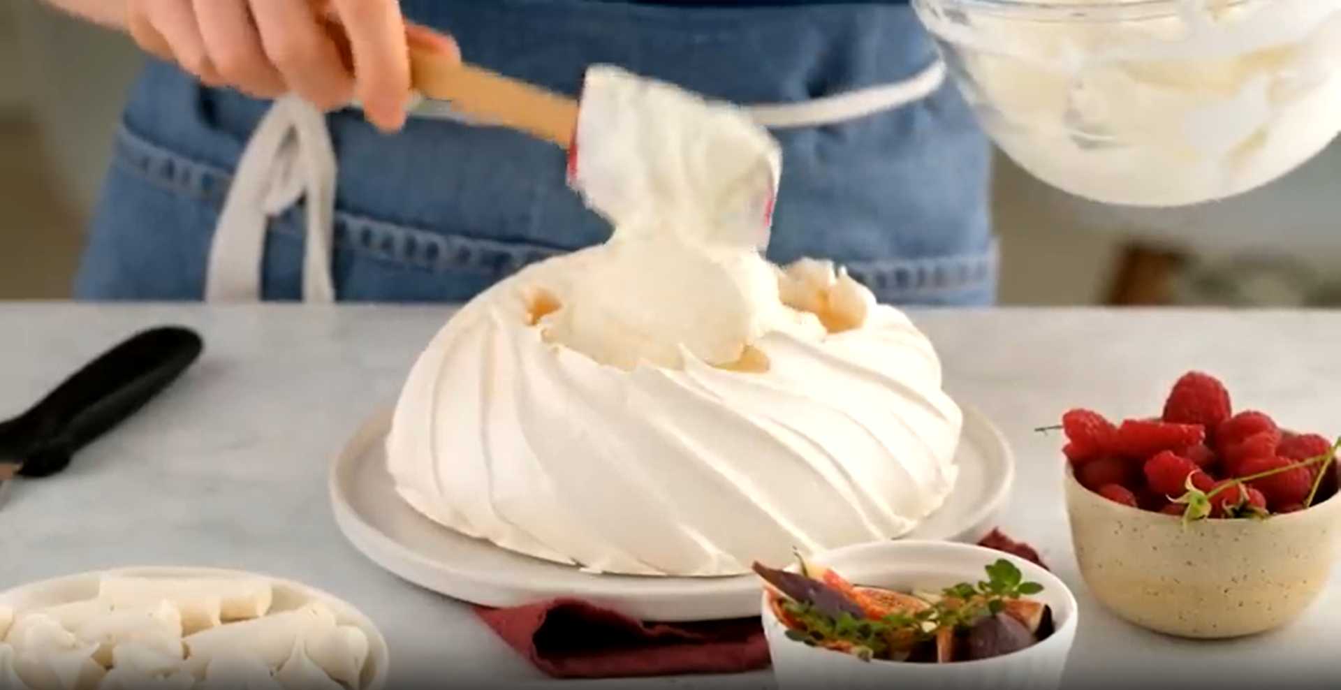 Gâteau Pavlova - Étape 10