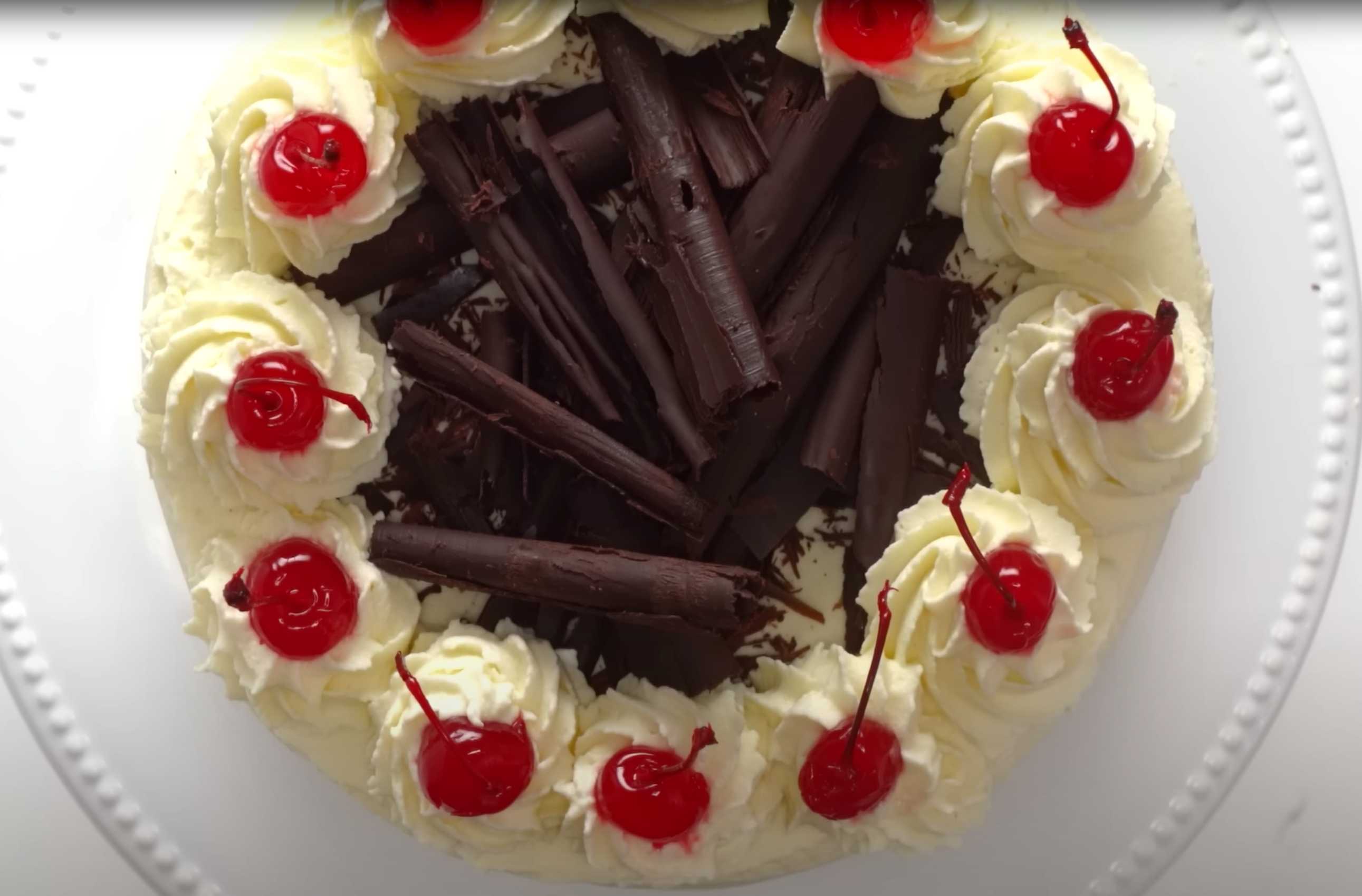 Gâteau Forêt-Noire - Étape 22