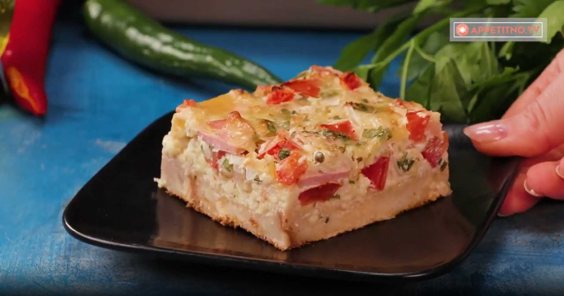 Pizza à base de pain rassis - Étape 9