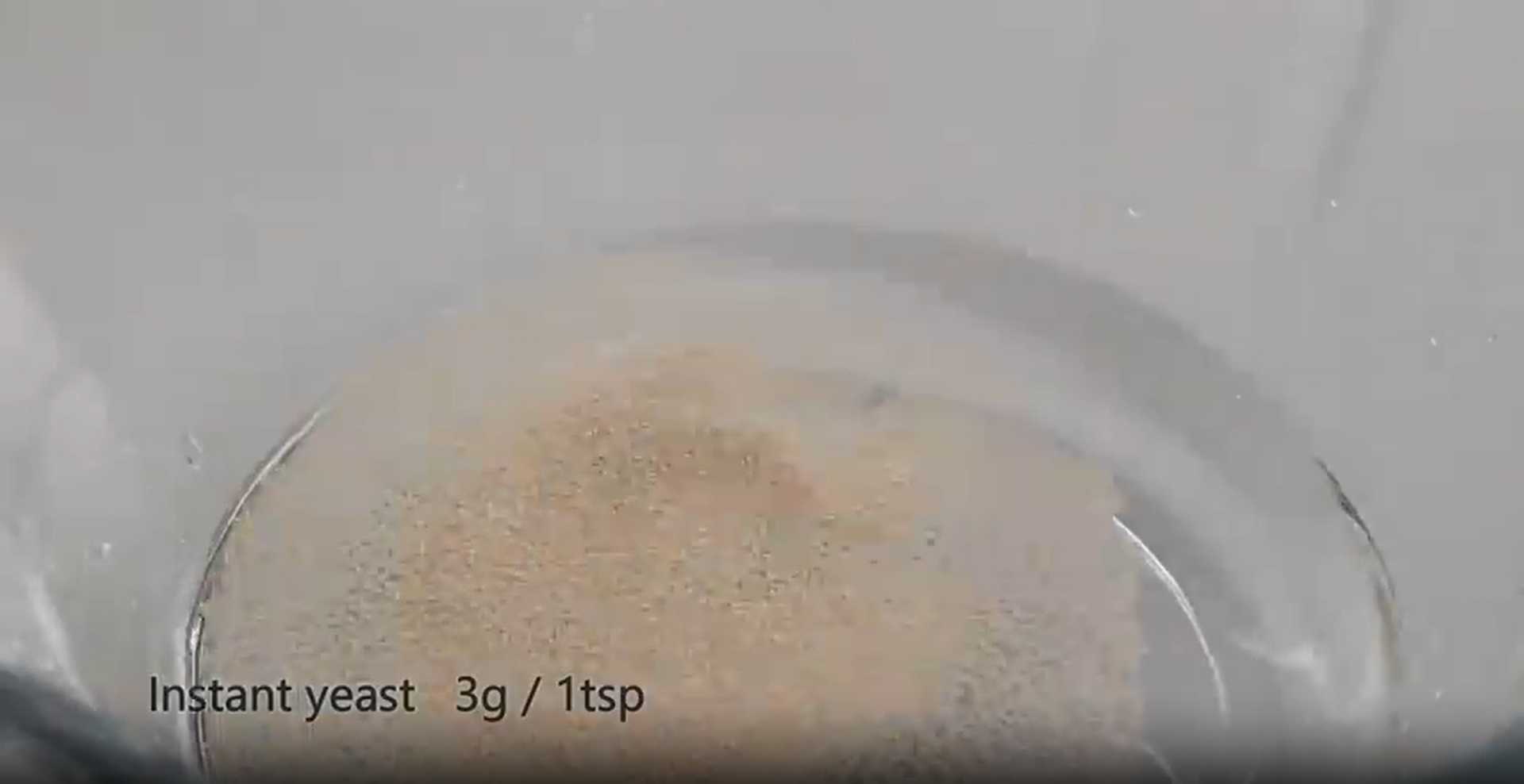 Baguette maison - Étape 1