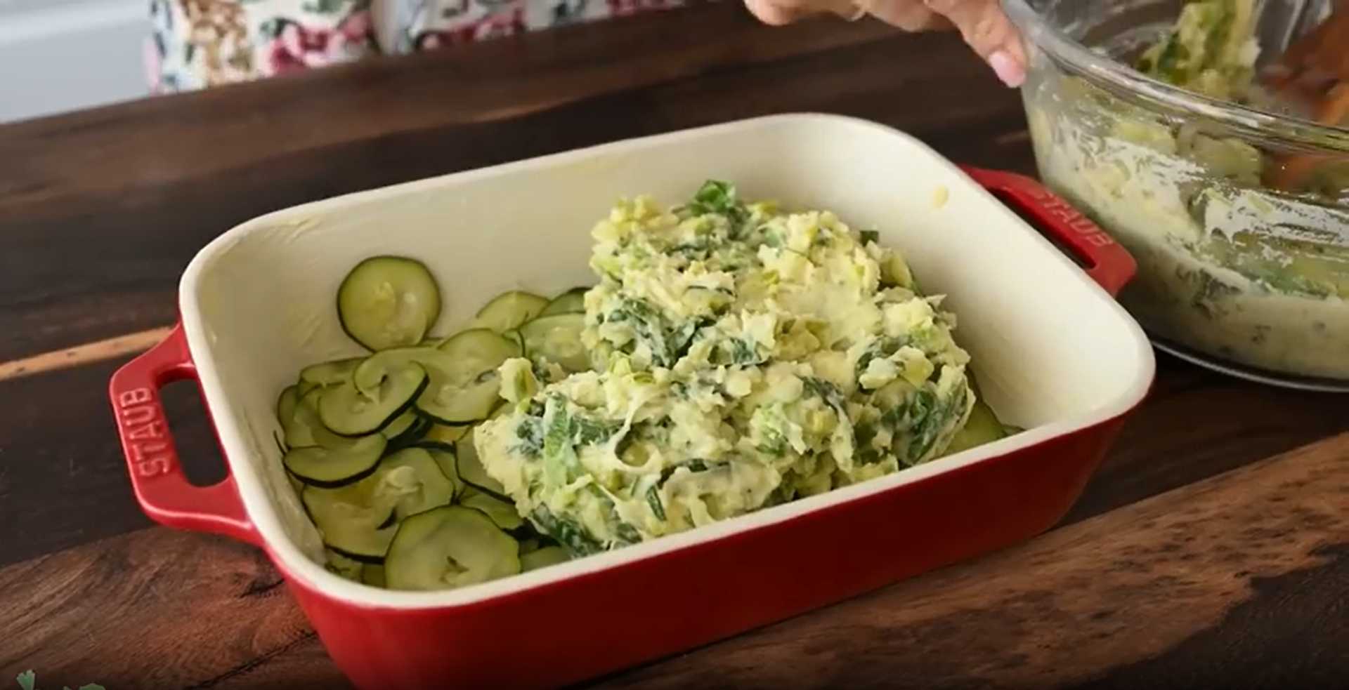 Gratin de pommes de terre et de courgettes - Étape 14