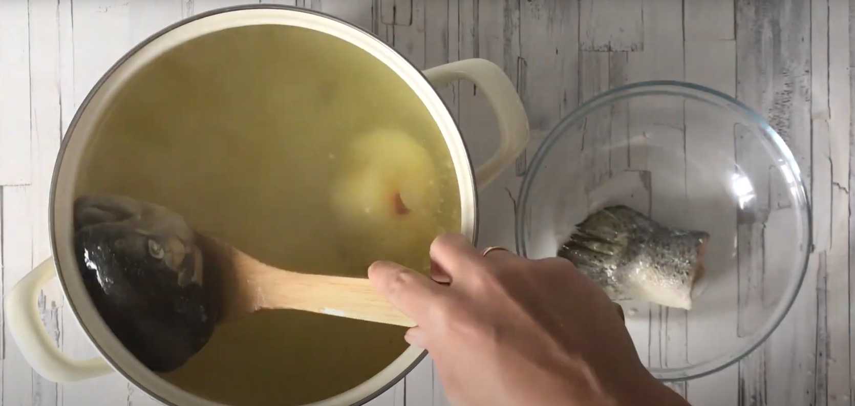 Soupe de poisson rouge - Étape 4