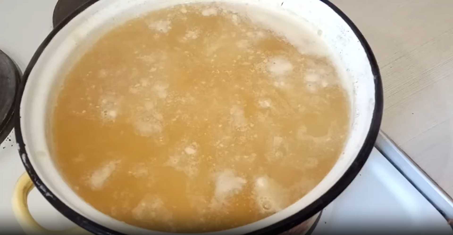 Soupe aux pois Chumara - Étape 11