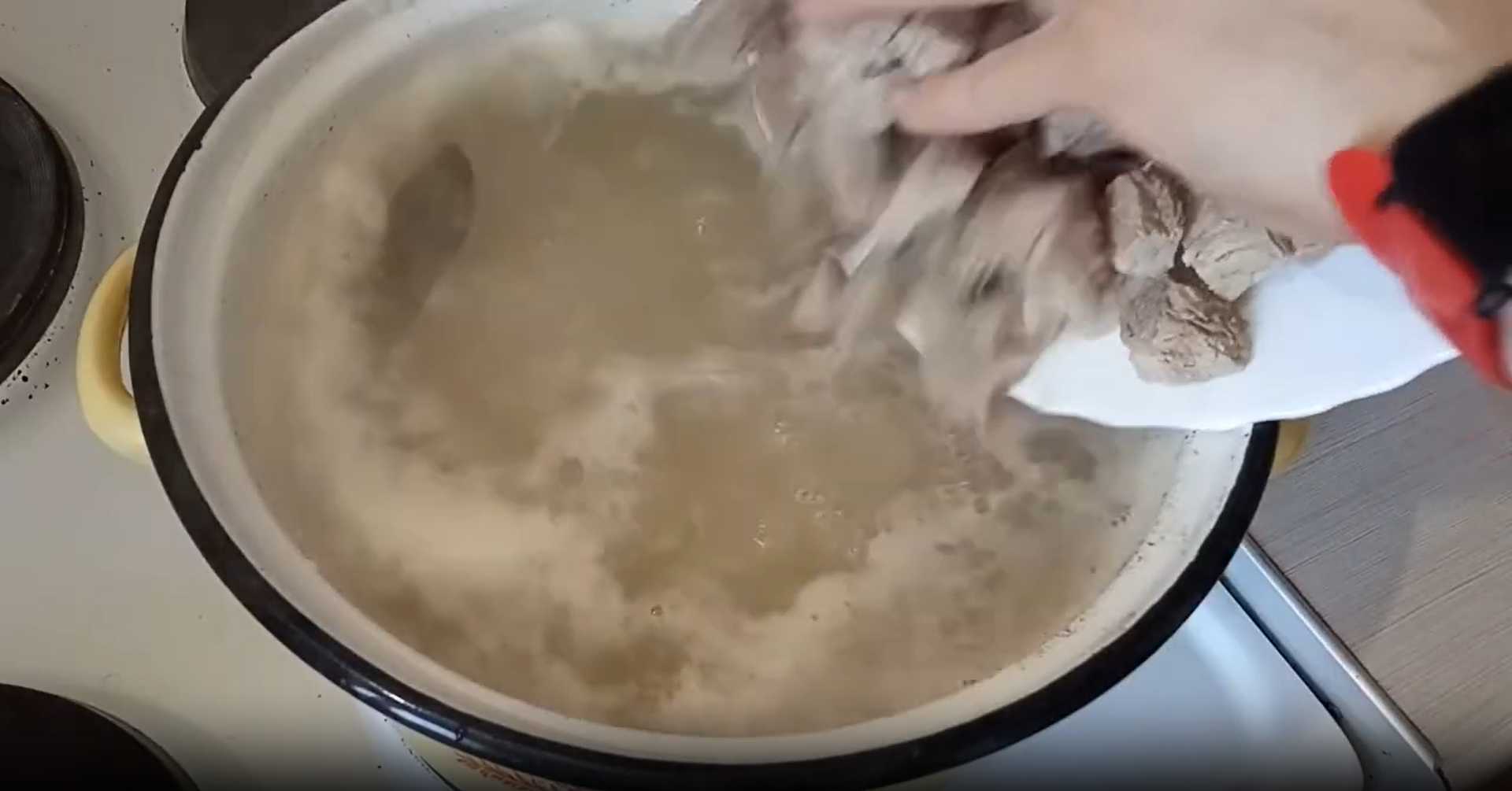 Soupe aux pois Chumara - Étape 10