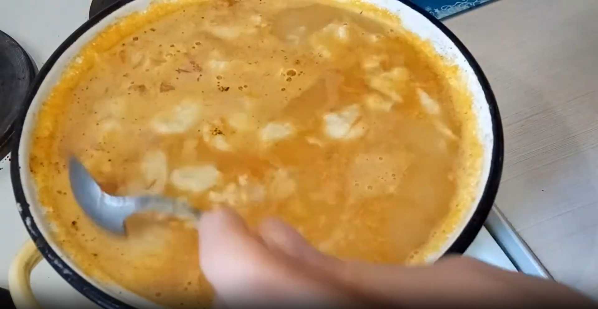 Soupe aux pois Chumara - Étape 16