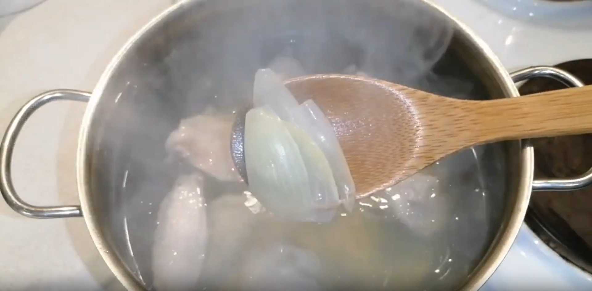 Soupe de nouilles maison Tokmach - Étape 6