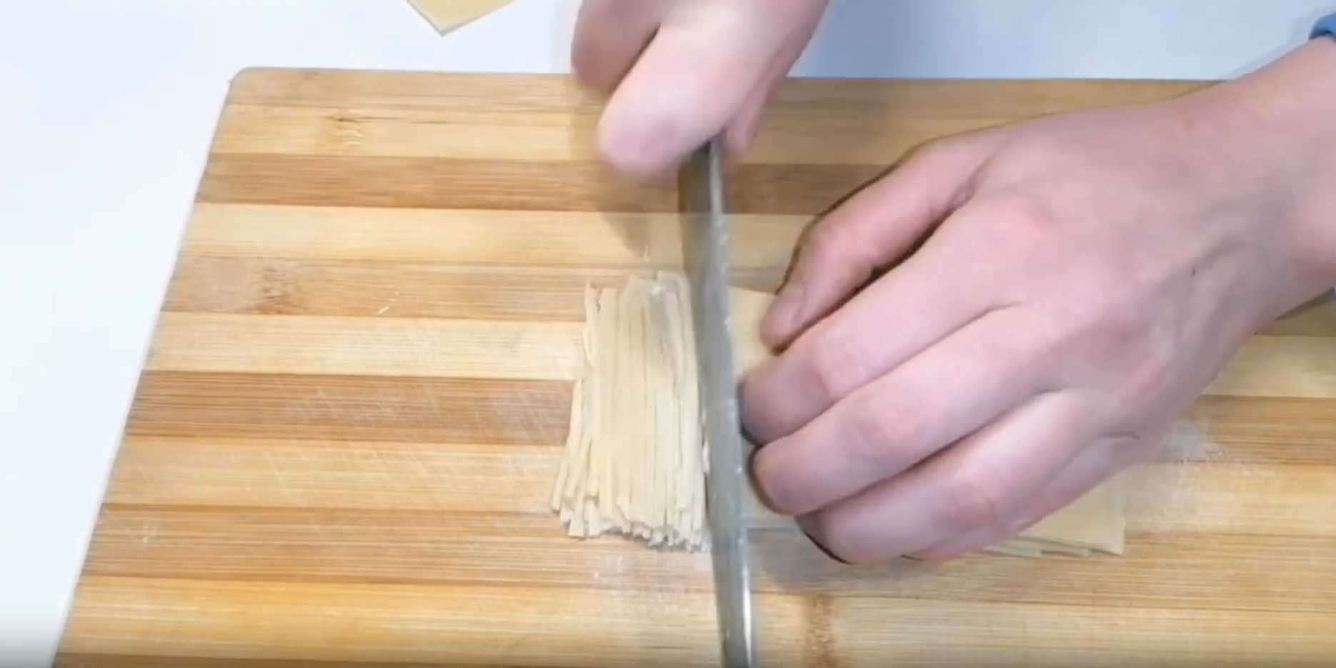 Soupe de nouilles maison Tokmach - Étape 9