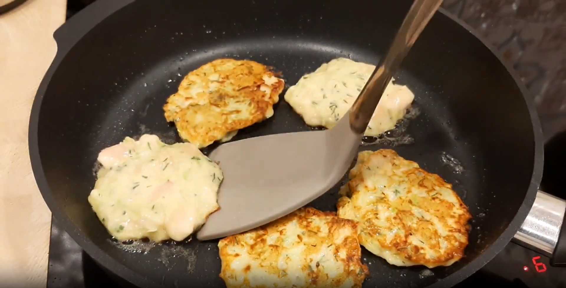 Beignets de courgettes au filet de poulet - Étape 16