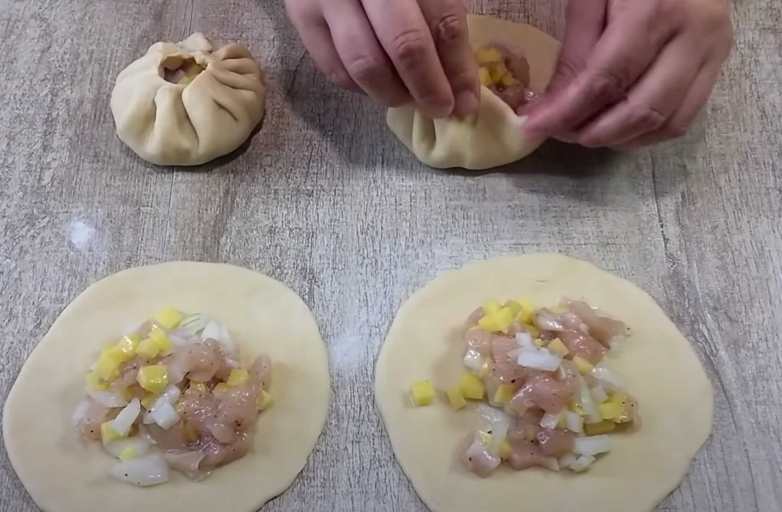 Mini Kurniki (Tourtes au poulet et aux pommes de terre) - Étape 11