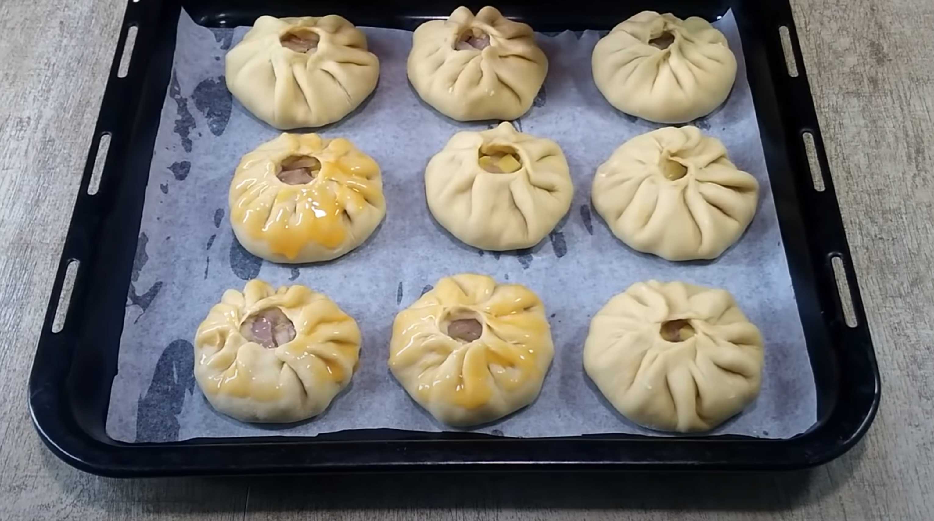 Mini Kurniki (Tourtes au poulet et aux pommes de terre) - Étape 13