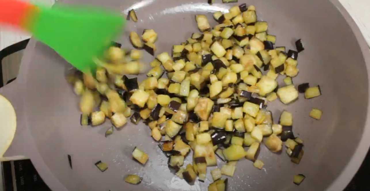 Salade d'aubergines d'automne - Étape 4