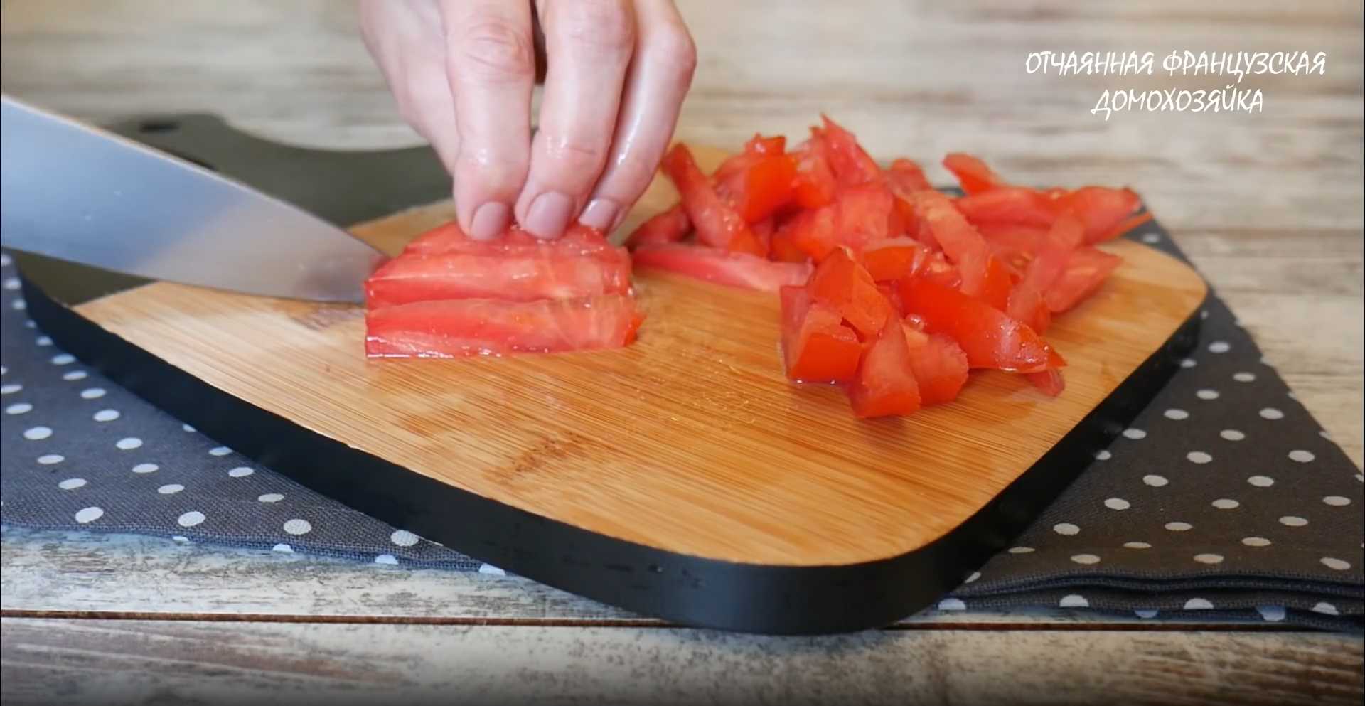 Salade de bâtonnets de crabe veloutés - Étape 3