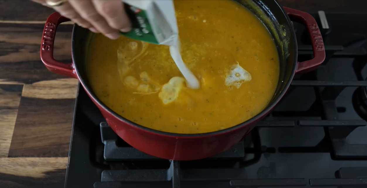 Soupe de potiron et de courgettes - Étape 10