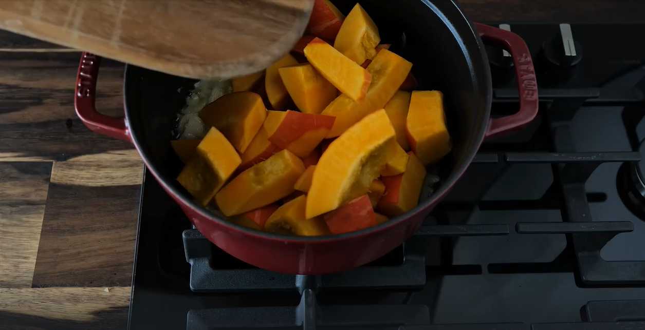 Soupe de potiron et de courgettes - Étape 6