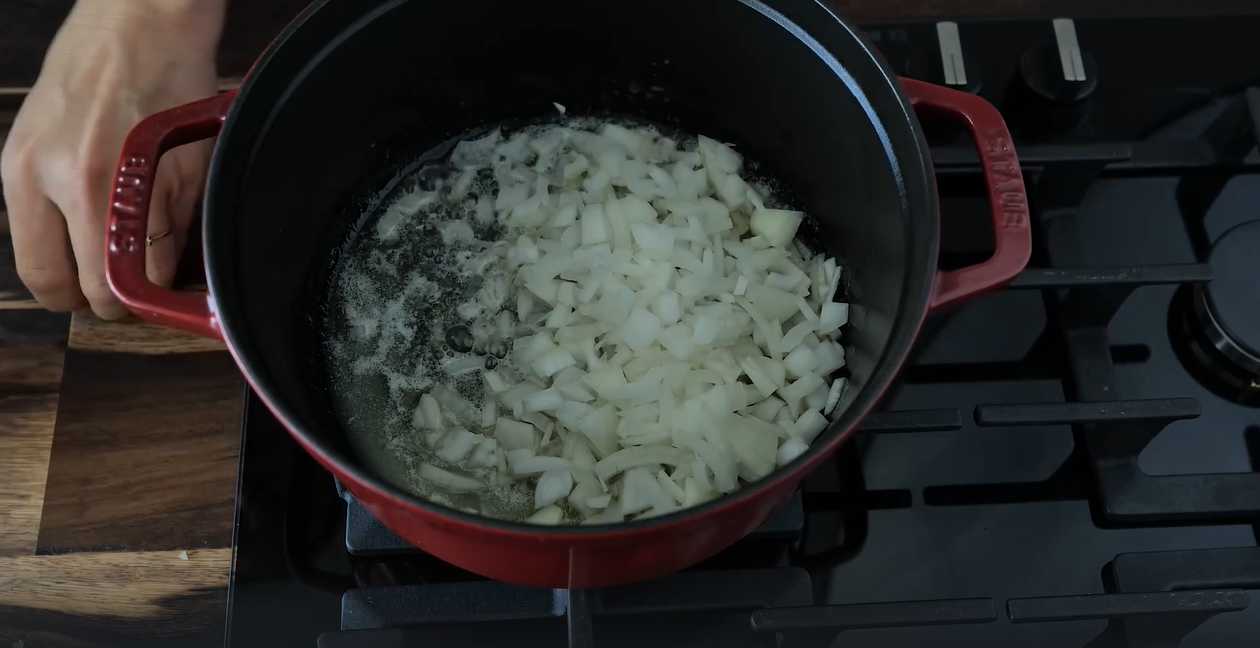 Soupe de potiron et de courgettes - Étape 3