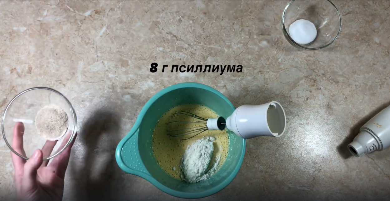 Crêpes sans gluten et sans sucre - Étape 2