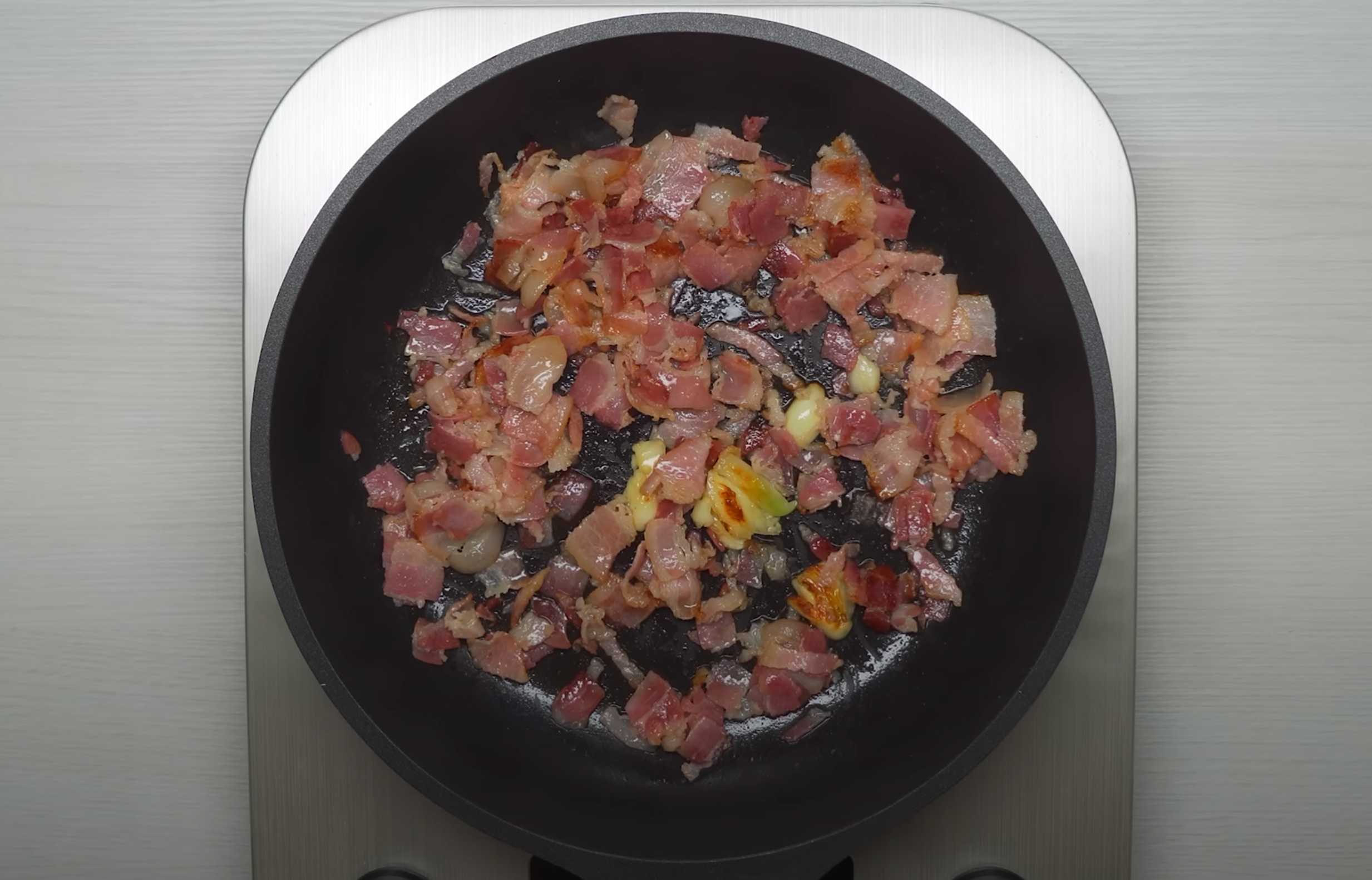 Pâtes carbonara sans crème - Étape 2