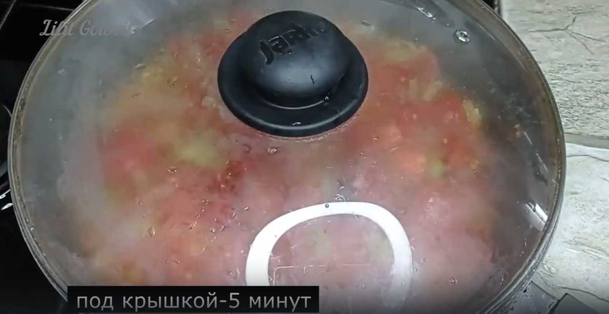 Pâtes végétariennes à la sauce tomate - Étape 6