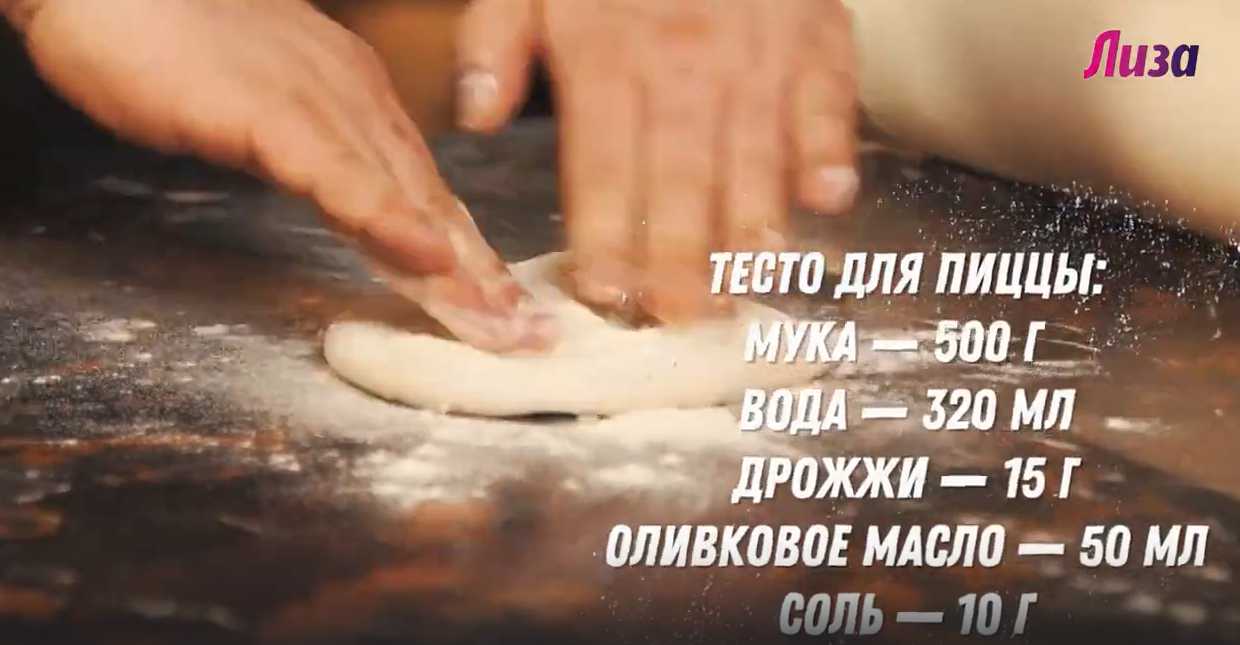 Pizza Margherita - Étape 1