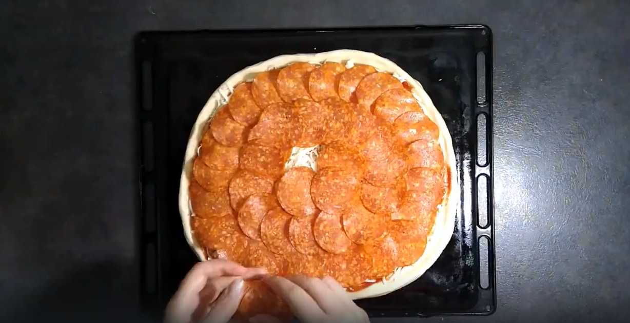 Pizza classique au pepperoni - Étape 14