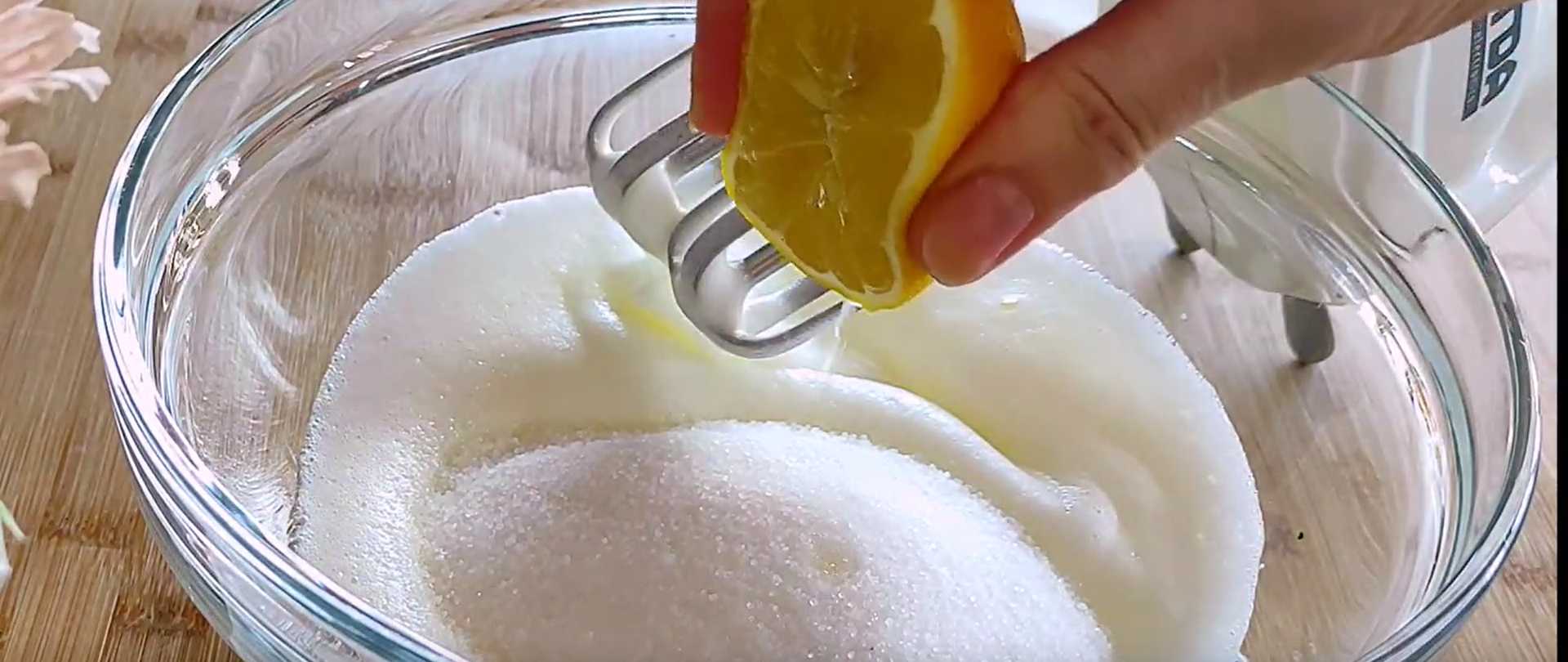 Meringue au chocolat et aux noix - Étape 3