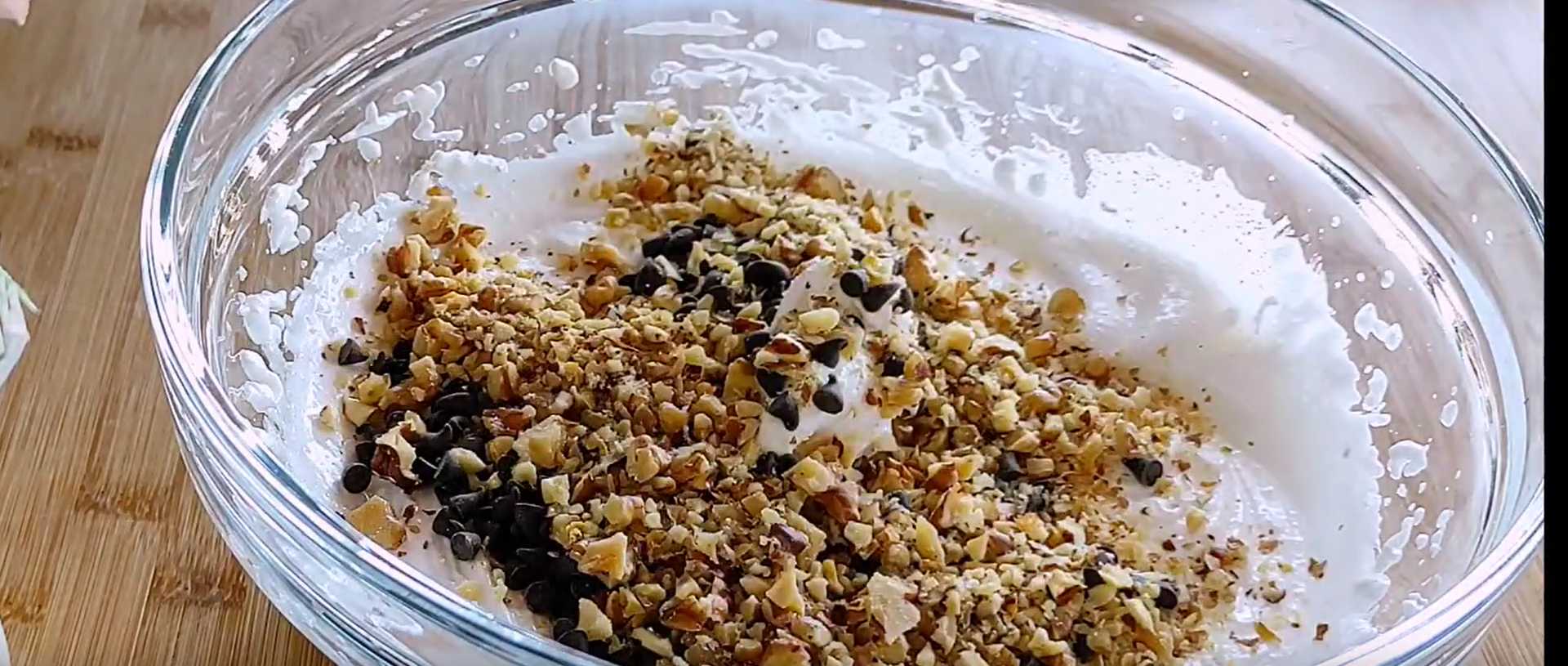 Meringue au chocolat et aux noix - Étape 5