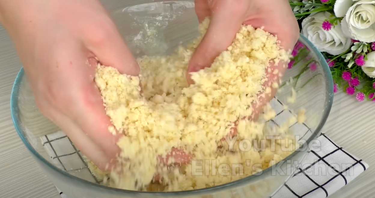 Tarte aux pommes avec crème soufflée - Étape 4