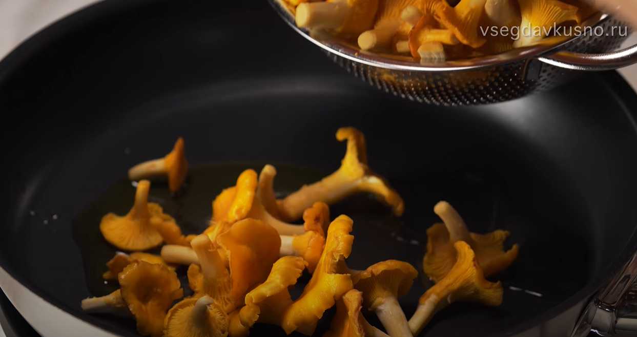 Pommes de terre sautées aux chanterelles à la poêle - Étape 6